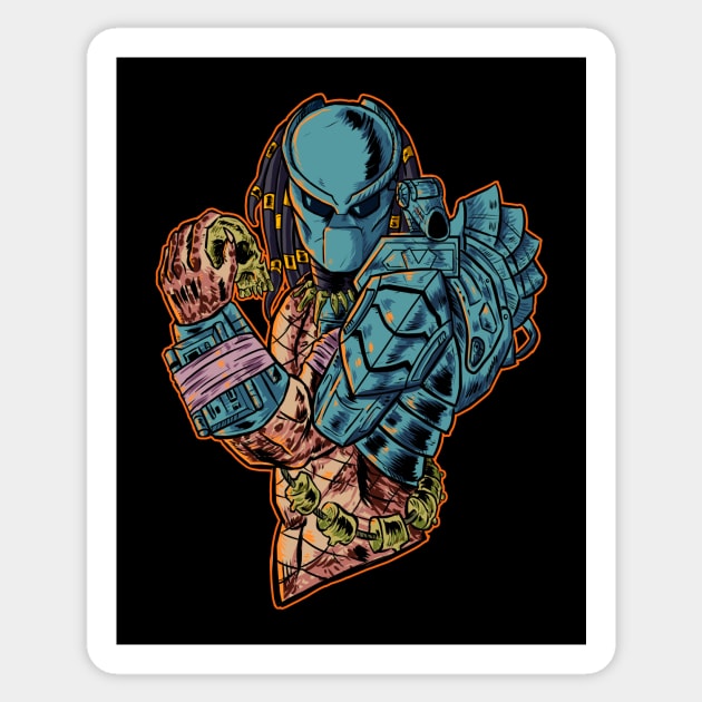 Predator Sticker by Fede_Gramajo